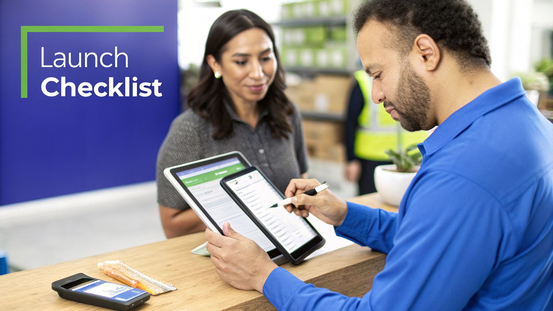 Launch day checklist image