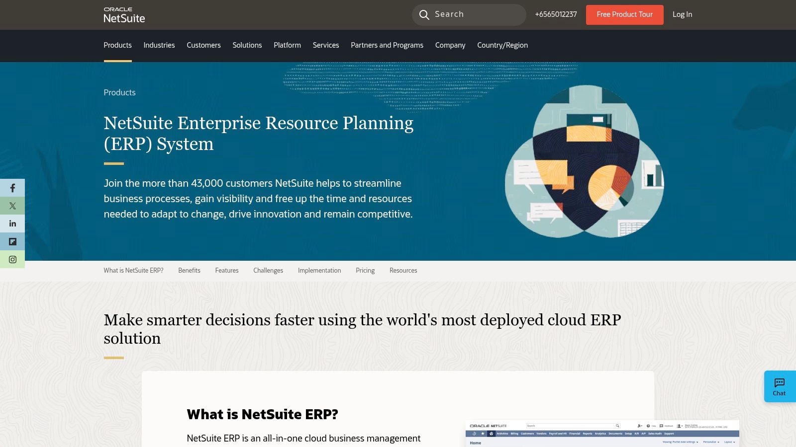 Oracle NetSuite ERP (Singapore)